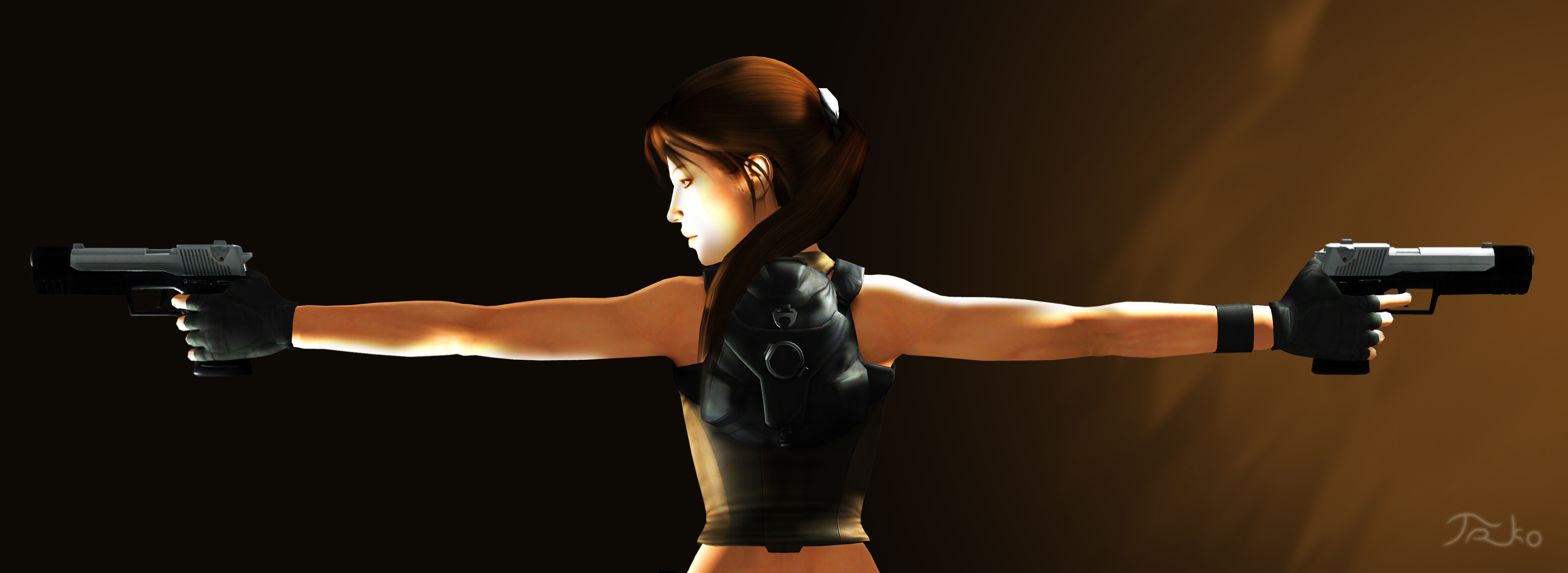 Lara Croft Render 1