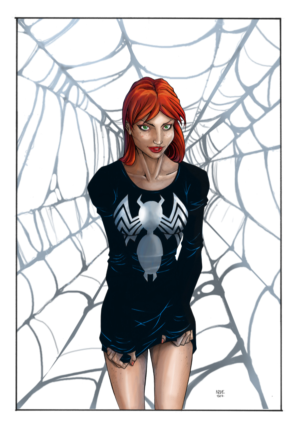 Mary Jane Watson colored