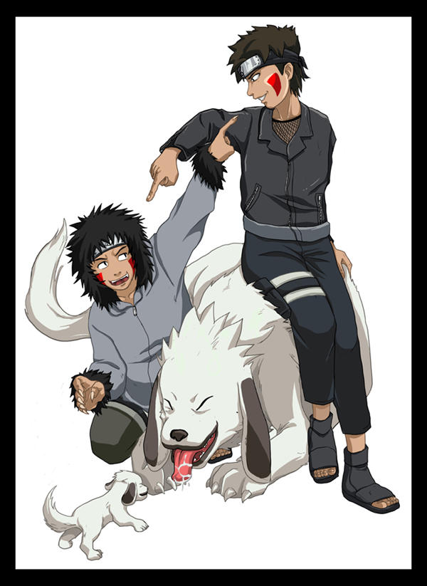 Inuzuka Kibas by cheshirecat313 on DeviantArt