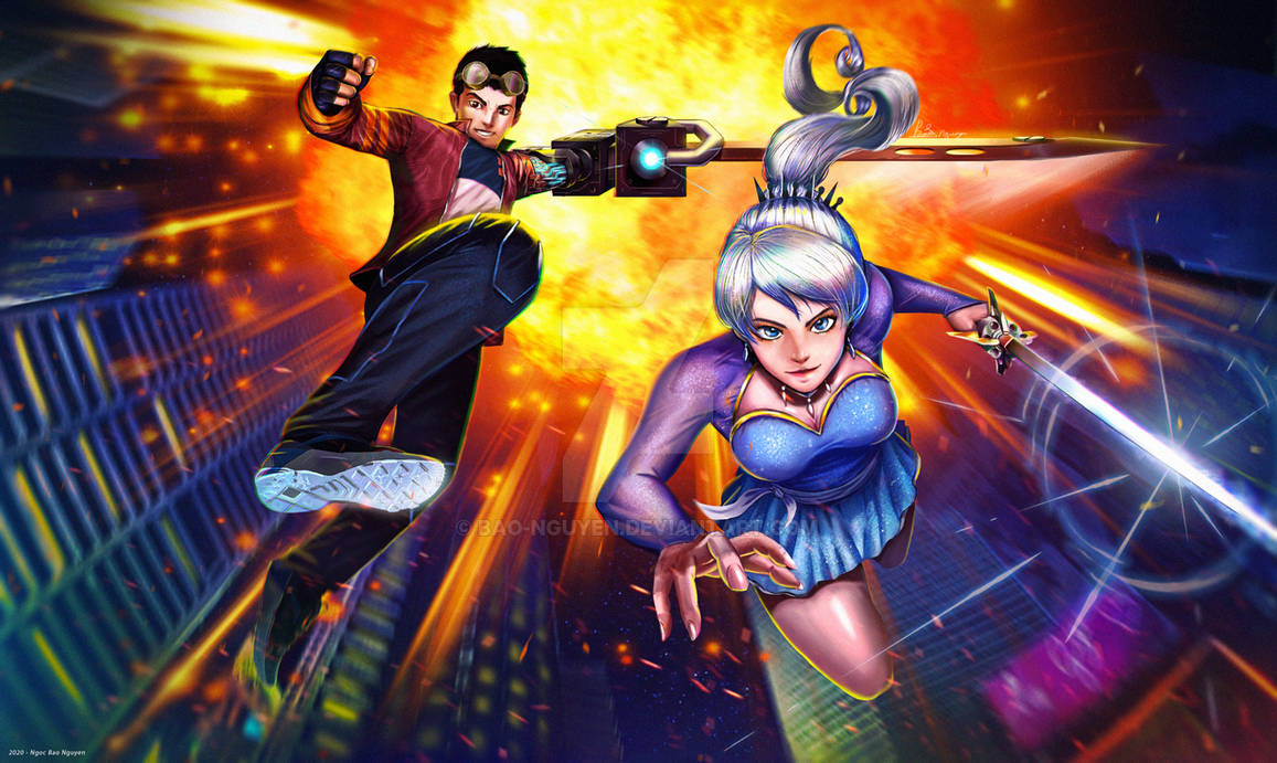 Deviantart Generator Rex Rwby Generator Rex x Weiss Rwby (Commission) by Bao-Nguyen on DeviantArt