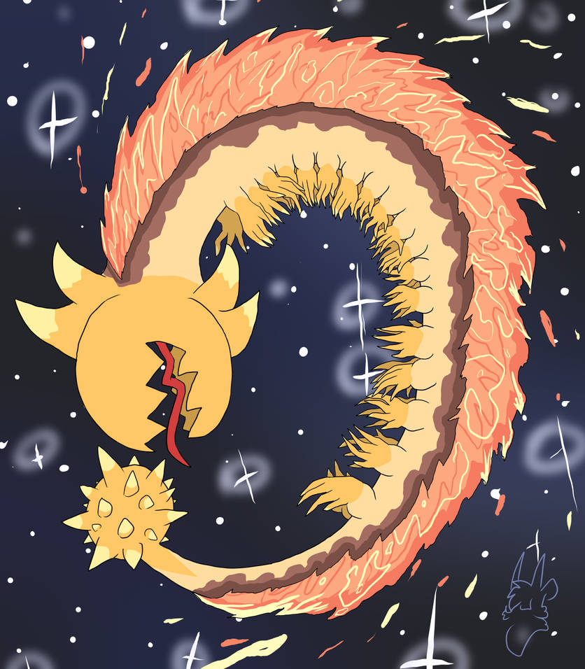 Solar Dragon by the-starry-artist on DeviantArt