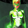 Green Lantern Corps member 2 in series sectioned