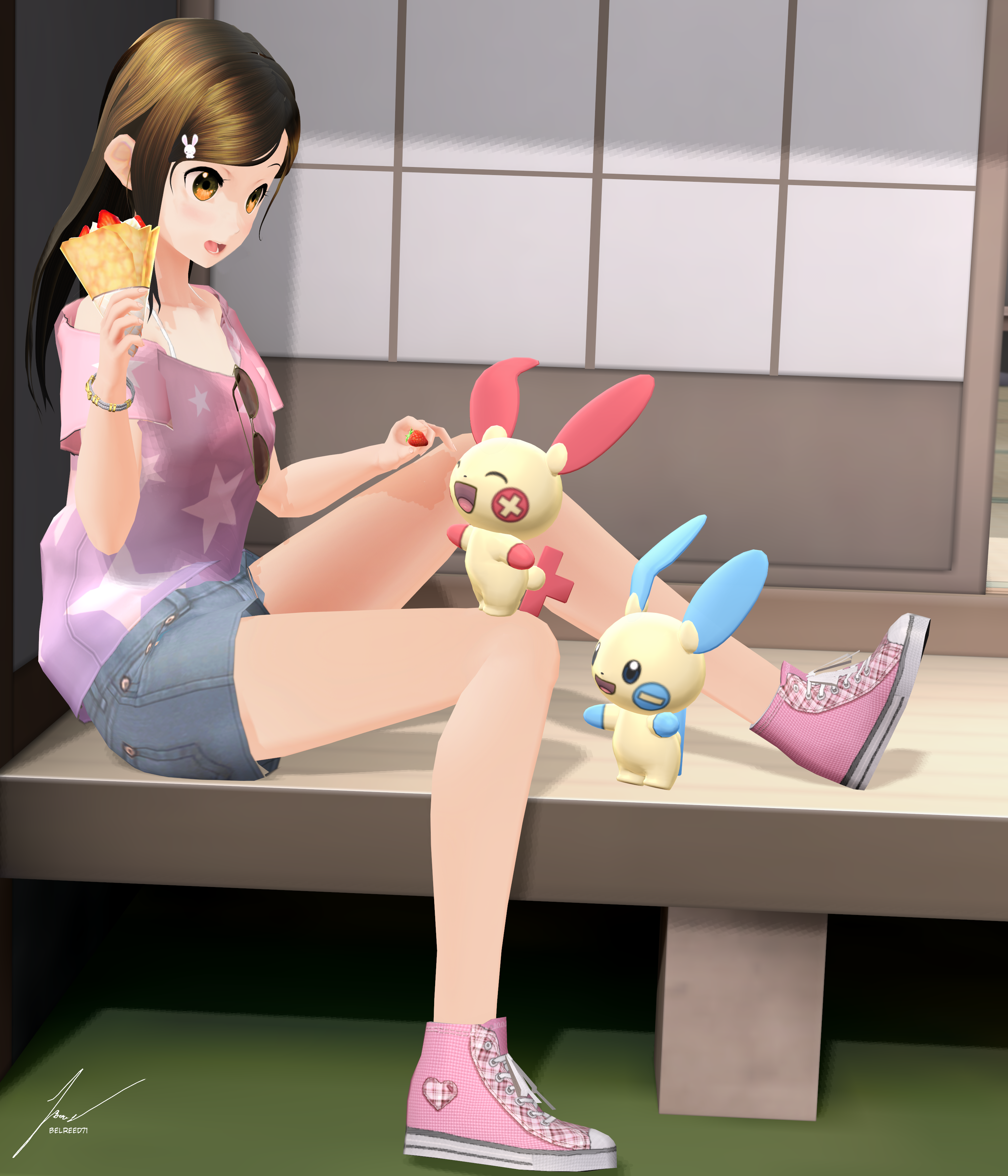 Vroid Mmd Aika N Jiro S Pokemon Oc By Belreed711 On Deviantart Vroid Mmd Aika N Jiro S Pokemon Oc By Belreed711 On Deviantart