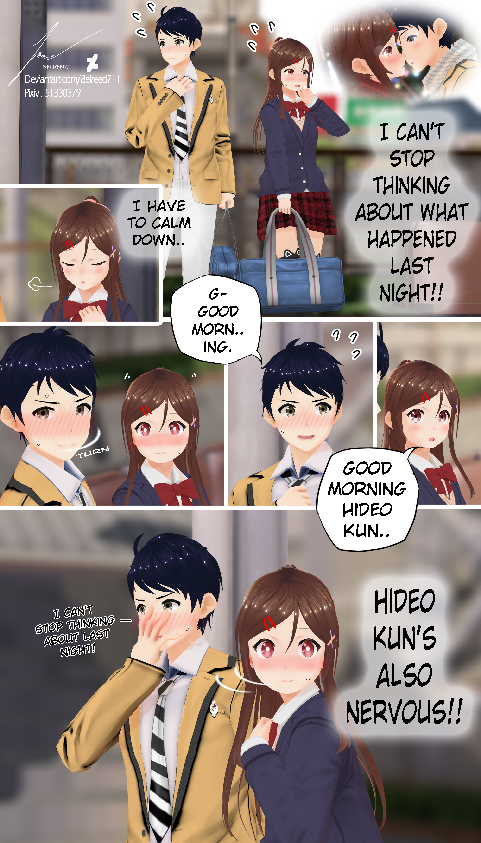 Vroid Mmd That Kiss Last Night Oc S Pixiv By Belreed711 On Deviantart Vroid Mmd That Kiss Last Night Oc S Pixiv By Belreed711 On Deviantart