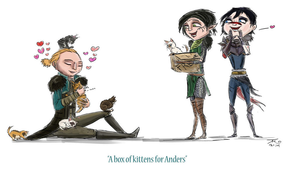 A Box of Kittens for Anders