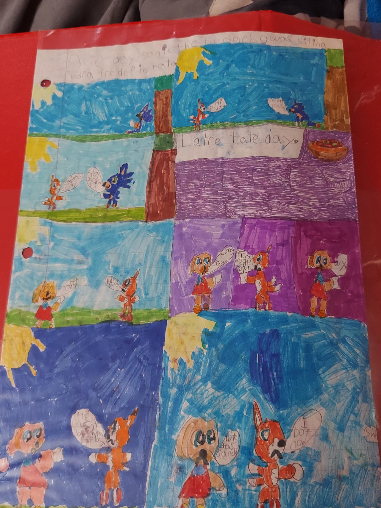 The story of Mobius, comic one. Page one by middashinehedgehog on ...