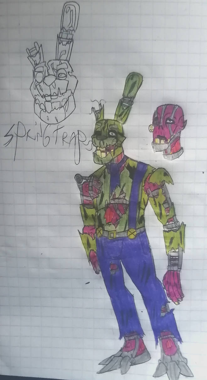 My springtrap design by Joaco-Art on DeviantArt