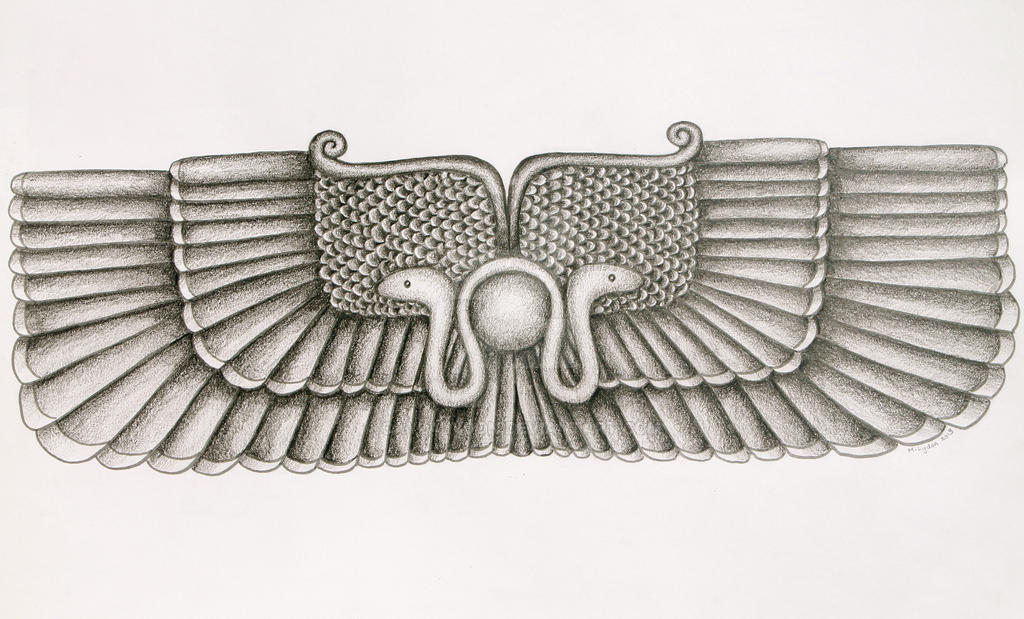 Solar Disc Egyptian Solar Disc by CaylaLydon on DeviantArt