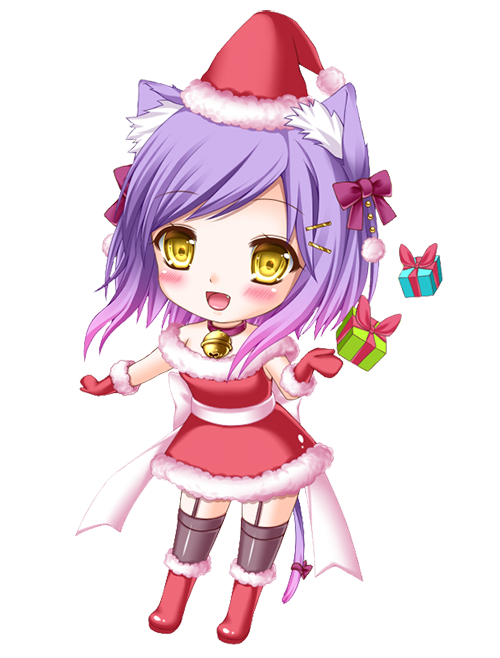 Chibi Christmas Render by Natsi90 on DeviantArt