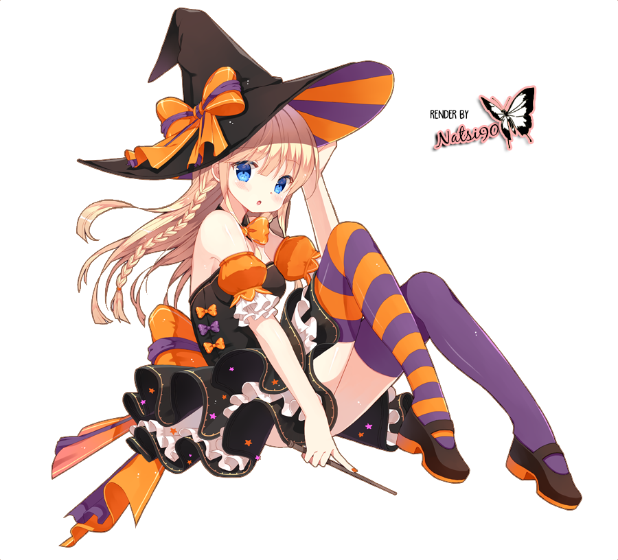 Halloween anime render by Natsi90 on DeviantArt