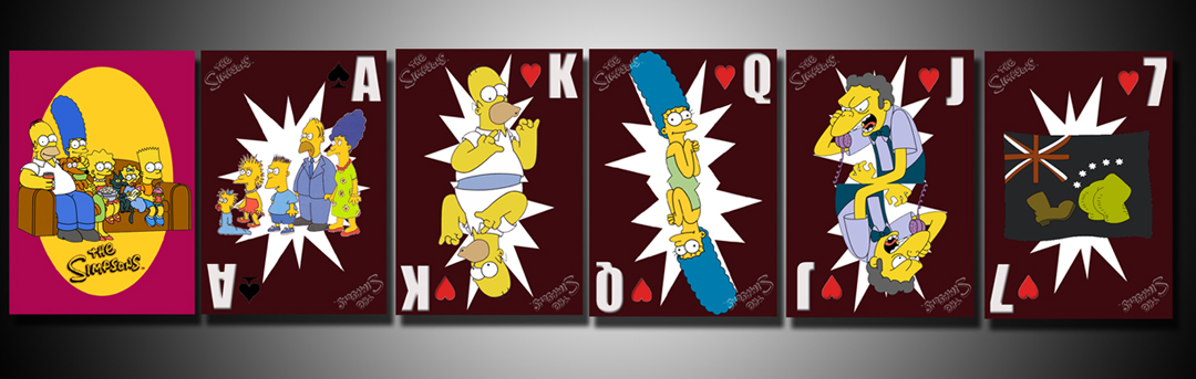 Simpsons Playing Cards