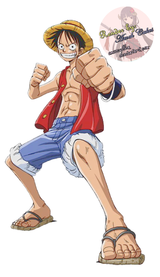 N64 Luffy Style Rend Luffy Render by AmzzCullen on DeviantArt