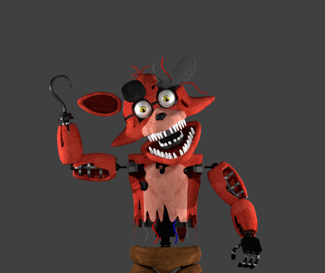 Withered Foxy HD by ItaliaOfGodsYT on DeviantArt