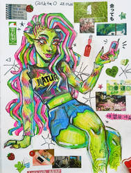 Venus McFlytrap (traditional art)