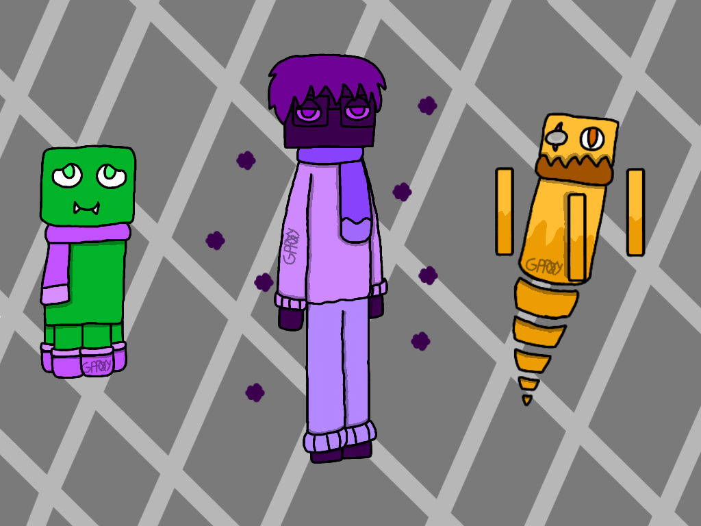Minecraft oc's by GameplayerFoxy on DeviantArt
