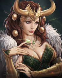 Lady Loki fan art