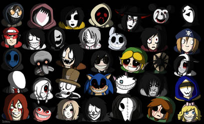 Creepypasta Invasion by Dethkira