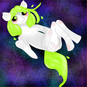 pony in space)0)))000))