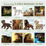 2014 Summary of Art