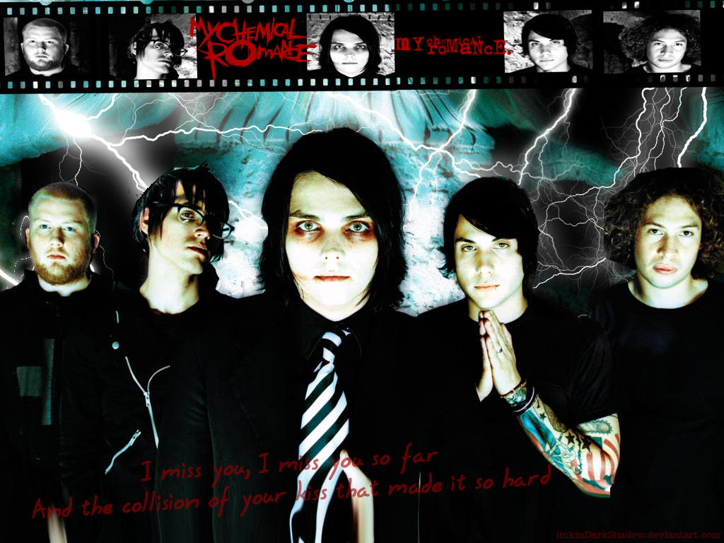 My Chemical Romance Wallpaper By Linkindarkshadow On Deviantart