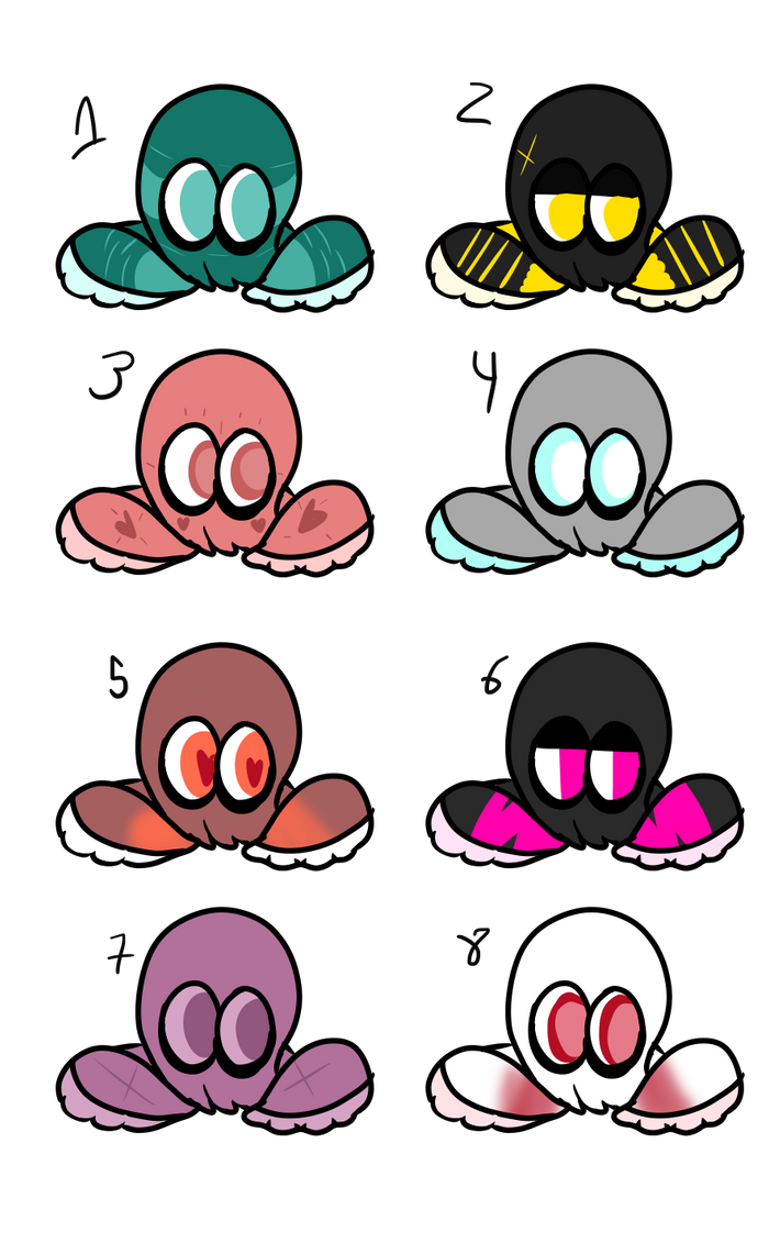Splatoon octoling custom adopts {5/8 open} by DandereLPSendermen on ...