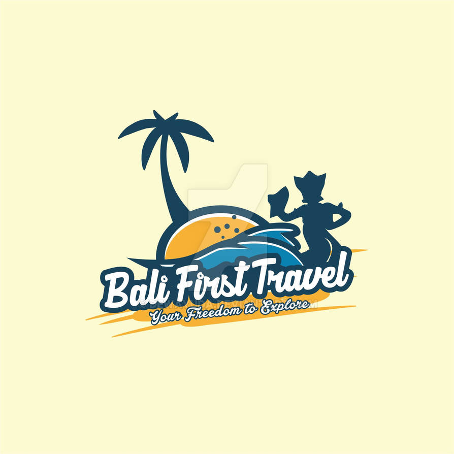 Bali First Travel Brand Logo by dewayuda on DeviantArt