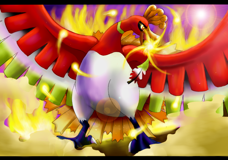 Pokemon Ho-oh drawing (pokemon hoho hooh) by MerelYael on DeviantArt