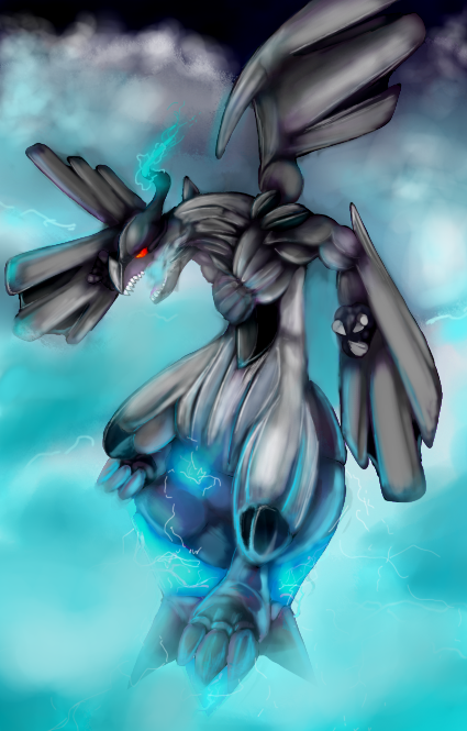 Zekrom by Yilx on DeviantArt