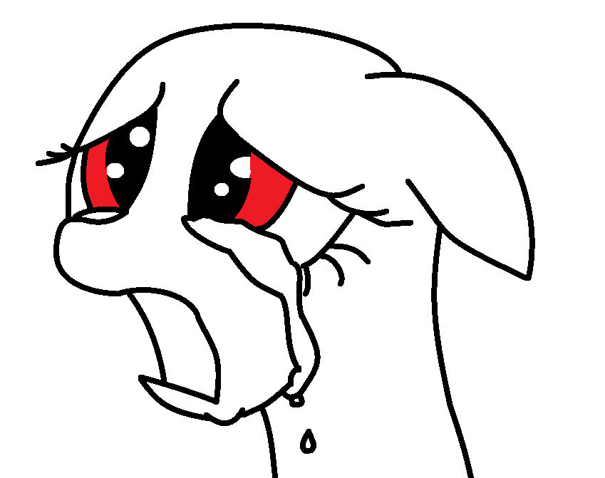 Mlp Base.1 Cry by DrawnTune on DeviantArt