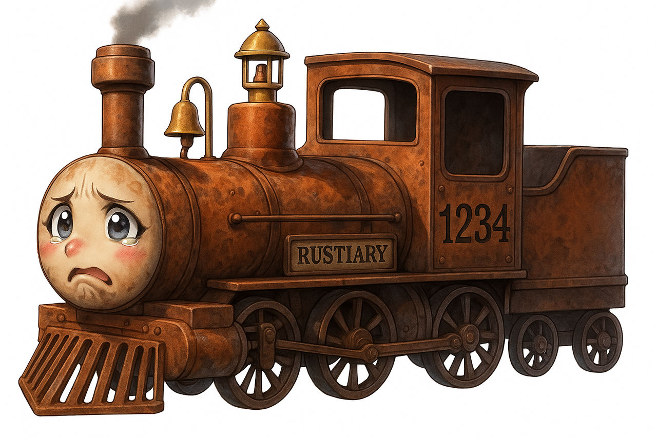 Rustiary the Old rusty engine by rengeraikou38191 on DeviantArt