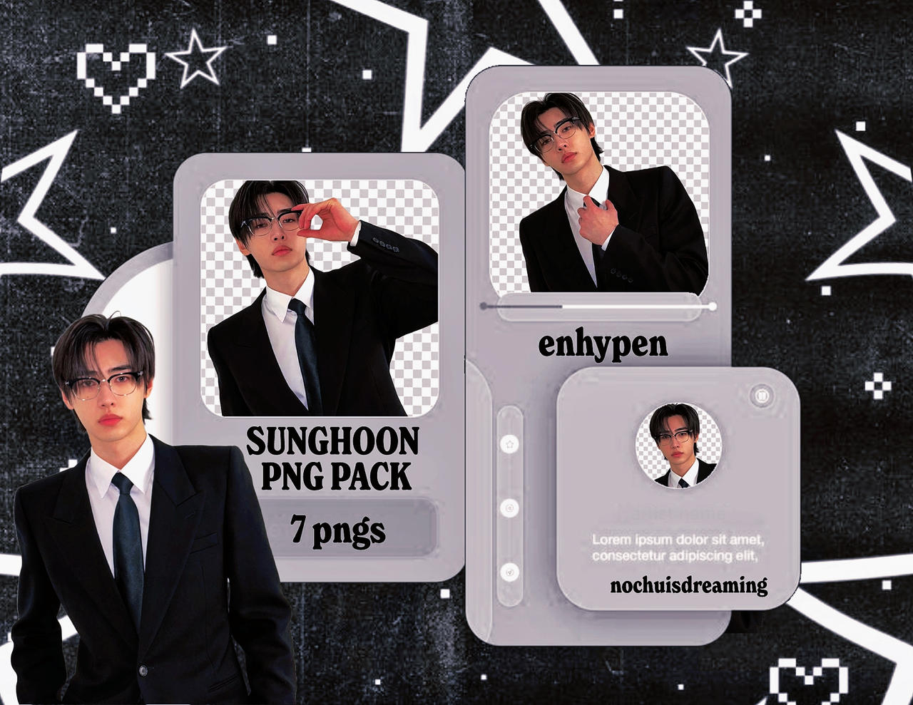 Sunghoon png pack by nochuisdreaming on DeviantArt