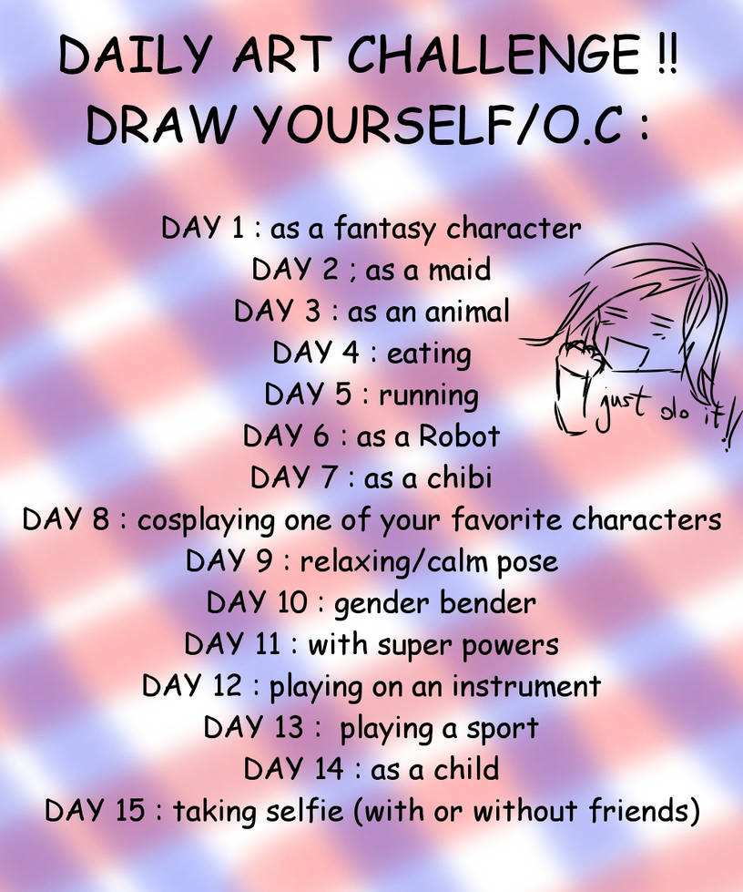 Deviantart Write Challenge DAILY ART CHALLENGE !!! by Maxios-7 on DeviantArt