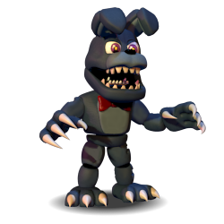 Unwithered adventure Nightmare Fnaf world