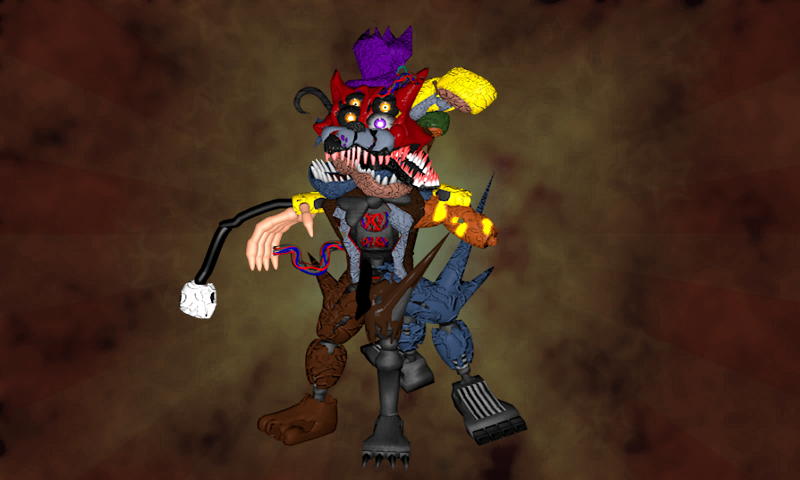 FNaF 4 Nightmare Animatronics by EndyArts on DeviantArt