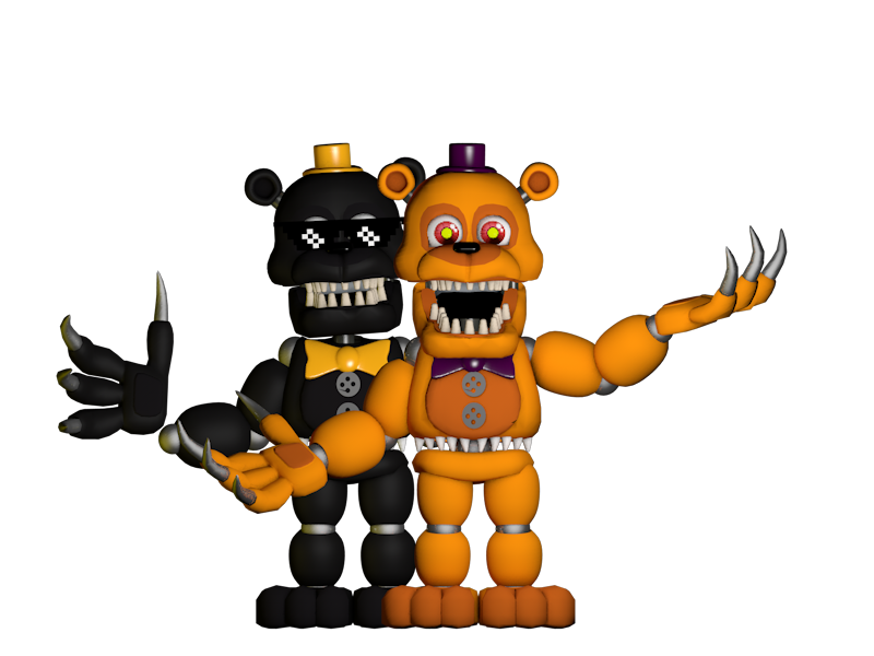 Nightmare Fredbear Action Figure Concept by JonlukevilleTVart on DeviantArt