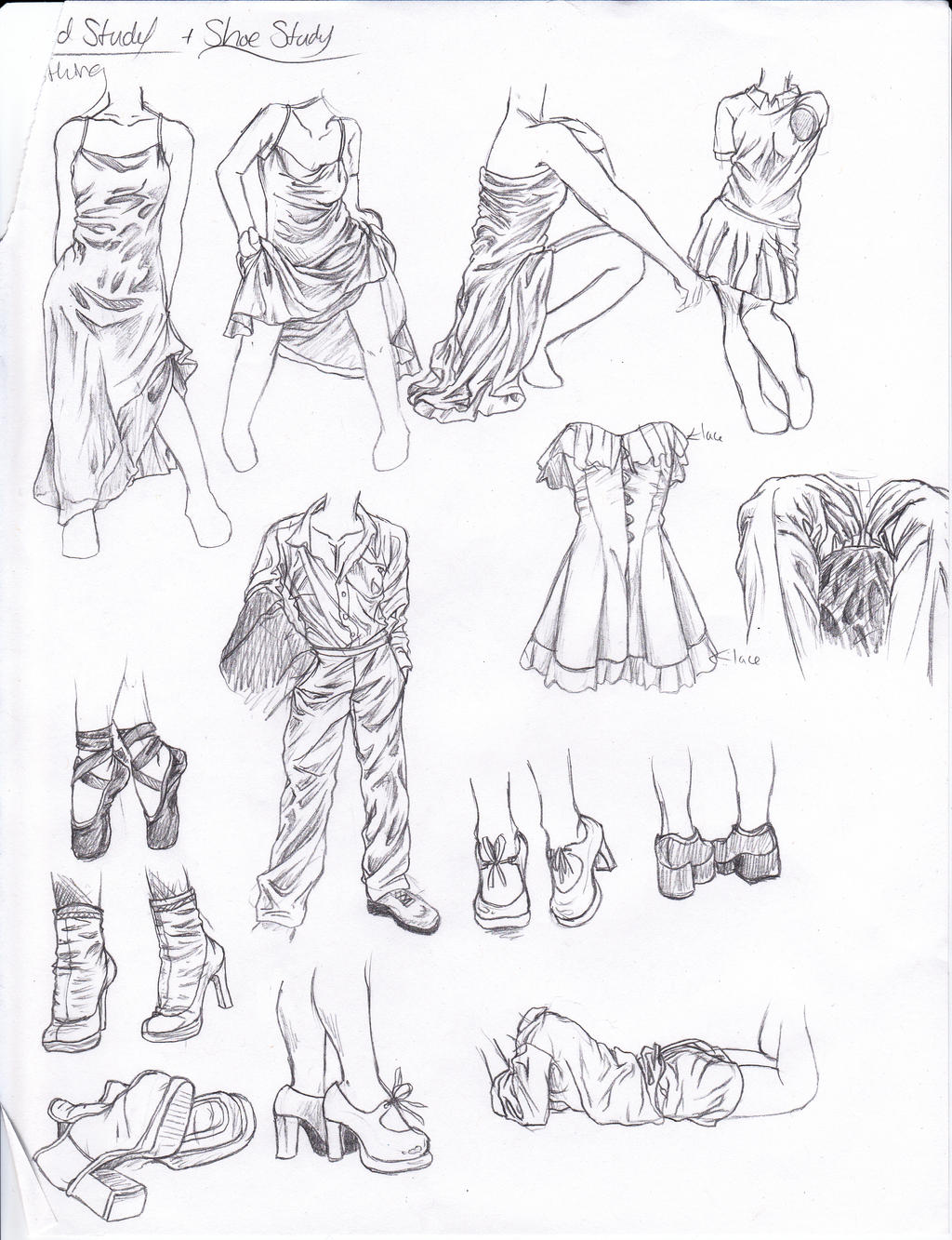 Fold And Shoe Study