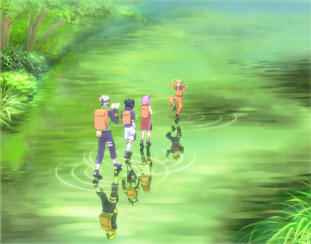 Team Kakashi and team Minato