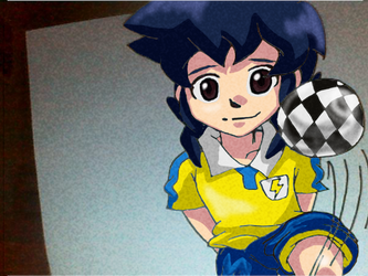 Hiro in Raimon Uniform