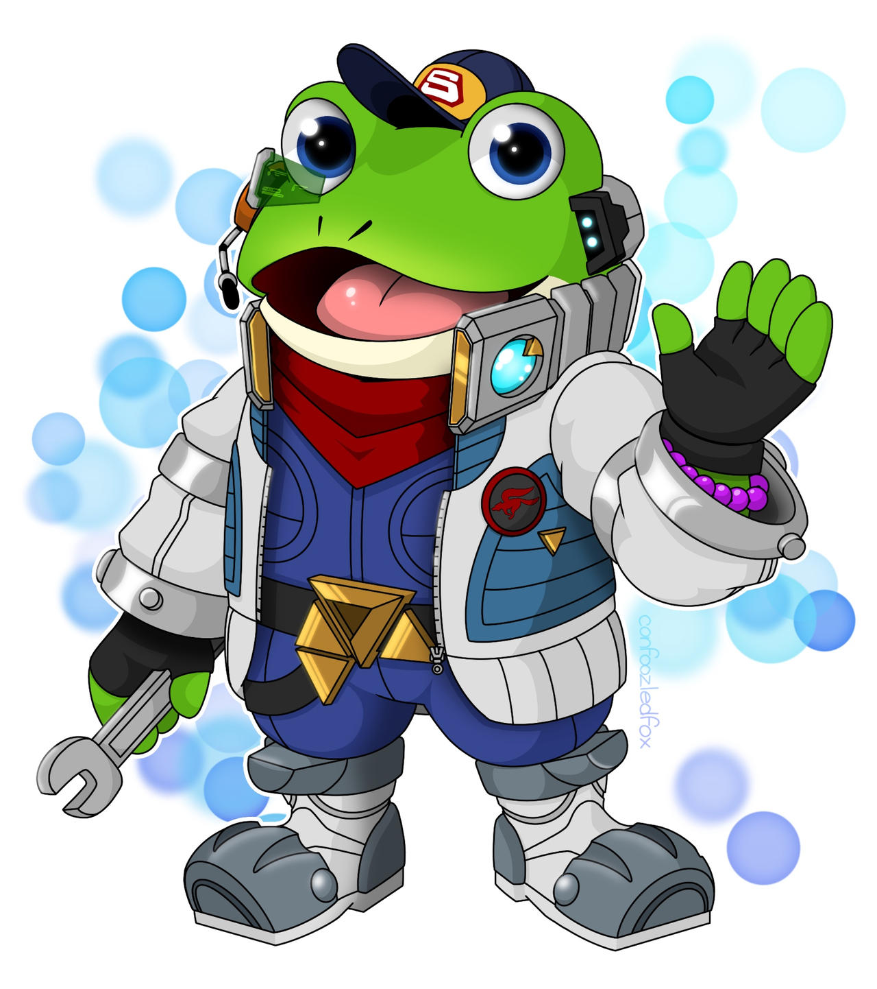 Slippy Toad- Best Froggo! by confoozledfox on DeviantArt