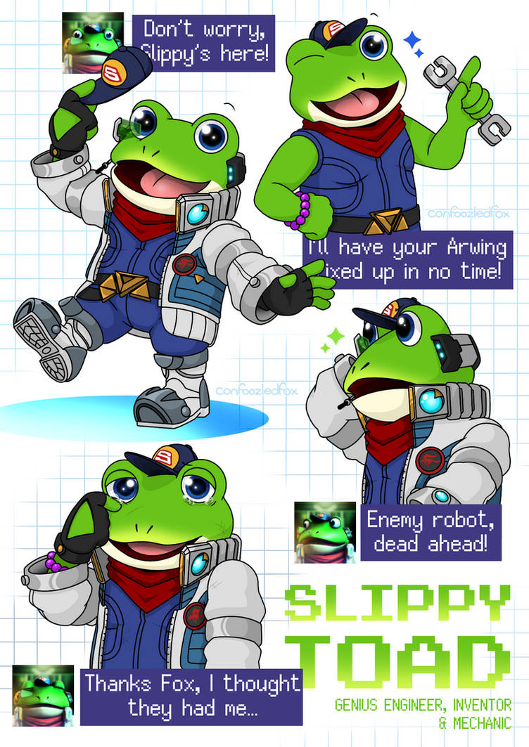 Slippy Scribbles! by confoozledfox on DeviantArt