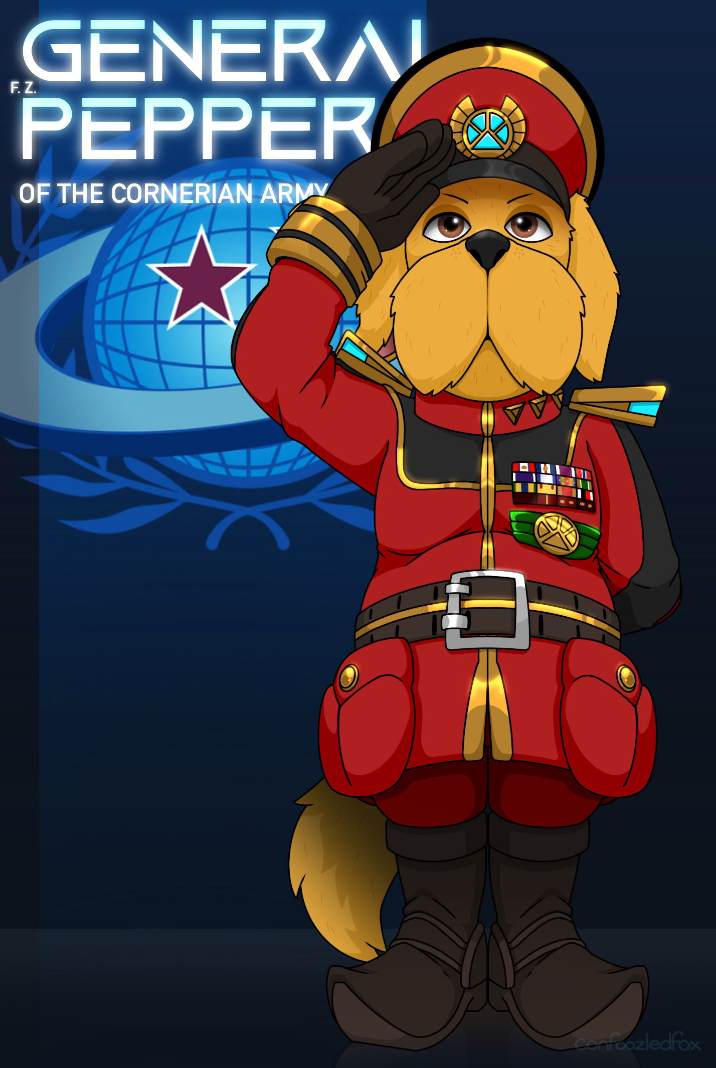 General Pepper Usasac General. Pepper by confoozledfox on DeviantArt