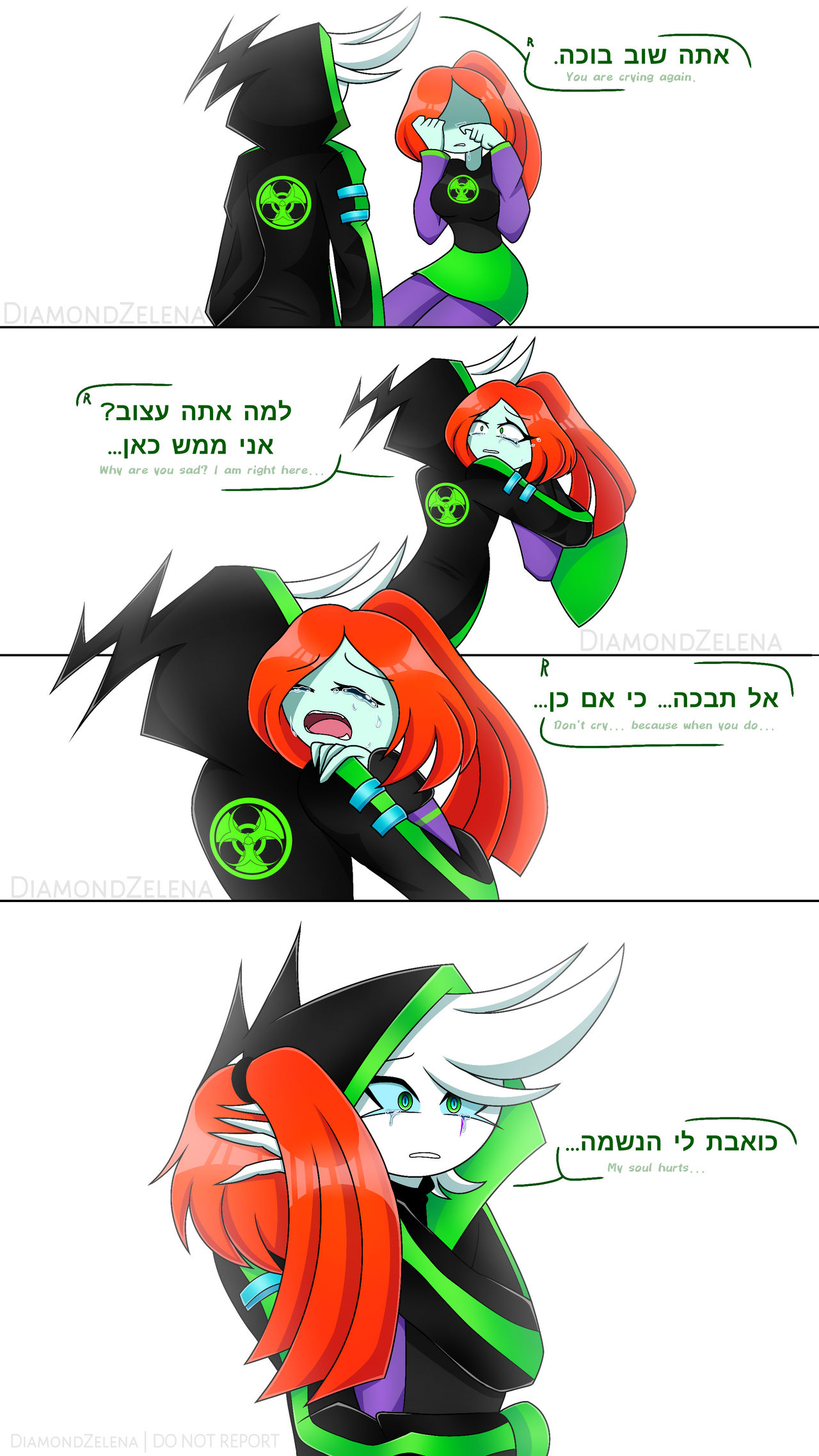 Sad Comic Deviantart Comforting you (Radally sad comic) by DiamondZelena on DeviantArt