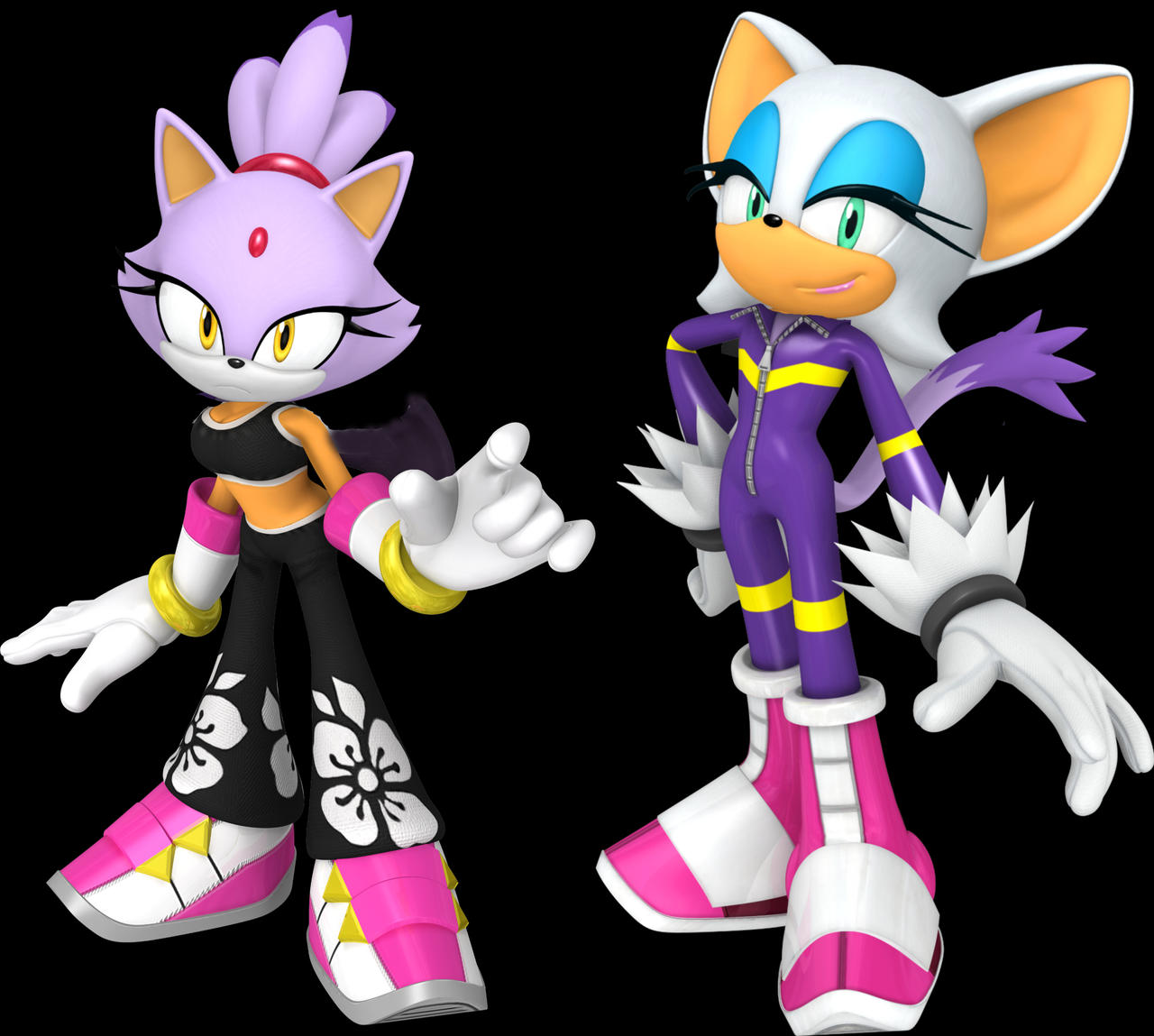 Rouges Head Blaze and Rouge Head swap 2 by SwapperSonic1991 on DeviantArt
