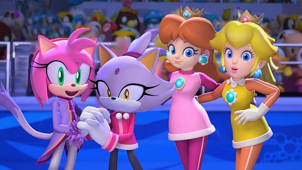 Amy Blaze Peach And Daisy Head Swap Ver 1 By Swappersonic1991 On Deviantart 