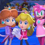 Amy, Blaze, Peach and Daisy Head swap ver 2