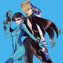 Samus and Bayonetta Head swap