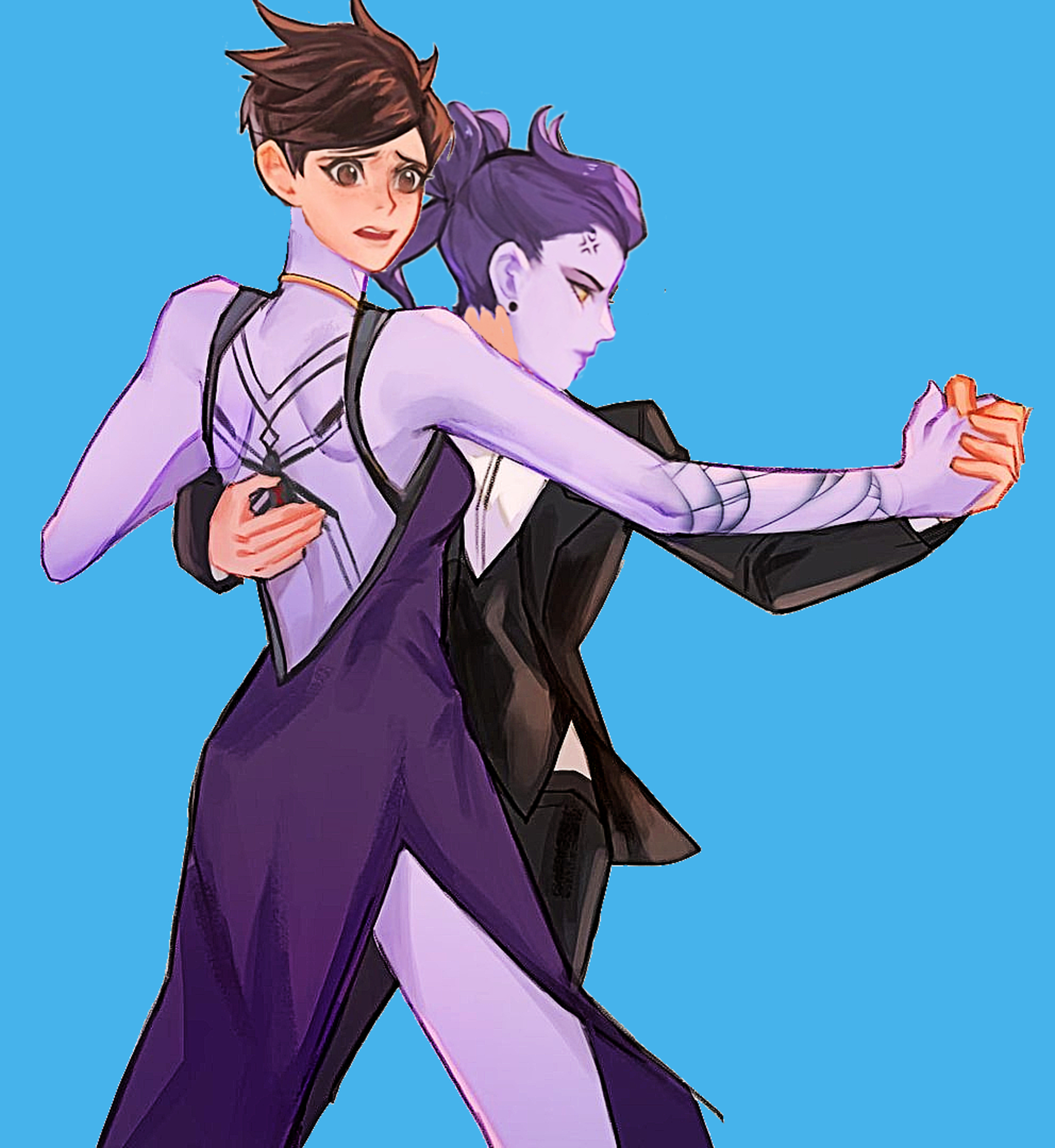 Tracer - Widowmaker - Genderbend  Overwatch tracer, Overwatch, Genderbend