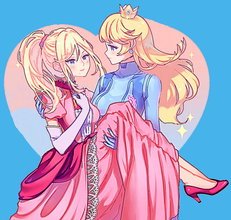 Samus and Peach Head swap by SwapperSonic1991 on DeviantArt