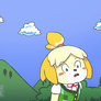 Isabelle transforms into Samus