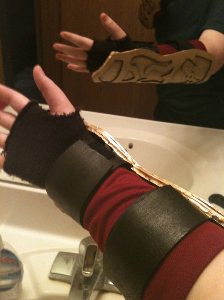 Cloth Gauntlet Completed Gauntlets and Fabric Gauntlets by Zelda--Master on DeviantArt